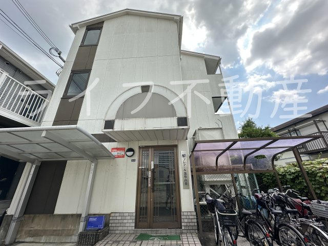 プレアール瓢箪山Ⅱの外観|おしゃれな外観です