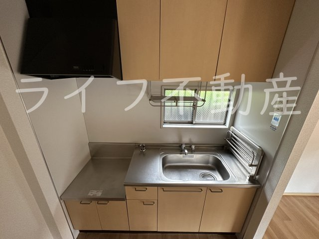 グランドソレイユのキッチン|コンパクトなキッチンで掃除もラクラク