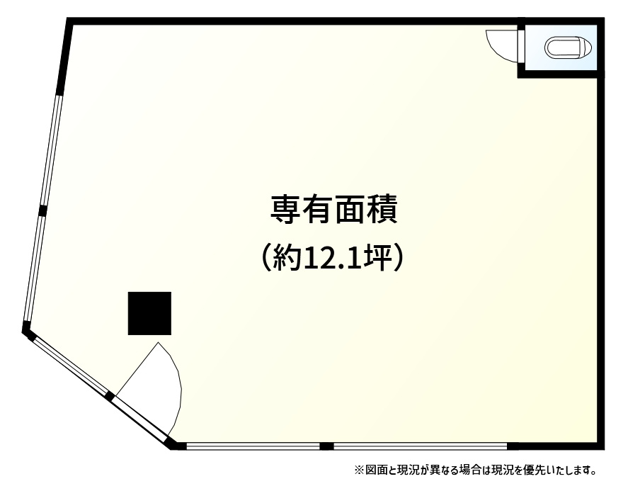 光コーポ第一の間取り