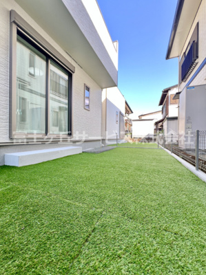 【庭】 | 田方郡函南町塚本  新築一戸建て A号棟 | お庭で自由な時間を過ごせます