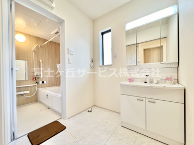 【脱衣所】 | 沼津市中沢田  新築一戸建て A号棟 | 脱衣場です