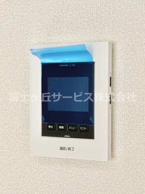 【セキュリティ】 | 沼津市中沢田  新築一戸建て A号棟 | TVモニター付きインターフォンです
