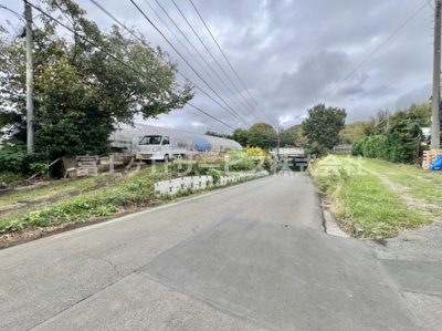 【前面道路含む現地写真】 | 沼津市中沢田  新築一戸建て E号棟 | 前面道路含む現地写真です
