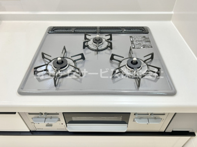 【その他】 | 沼津市中沢田  新築一戸建て F号棟 | 3口コンロです