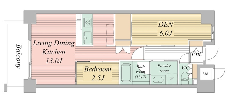 Live Casa西宮の間取り