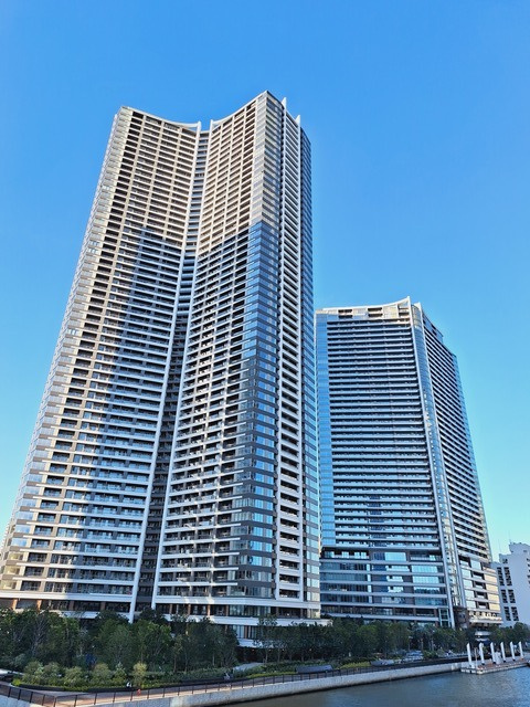 パークタワー勝どきサウスの外観|★５８階建て高層タワーマンション★