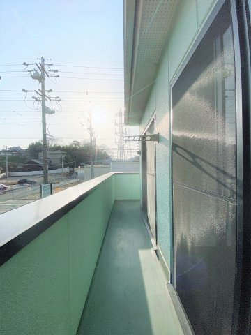 メゾン浜田Ⅱのバルコニー