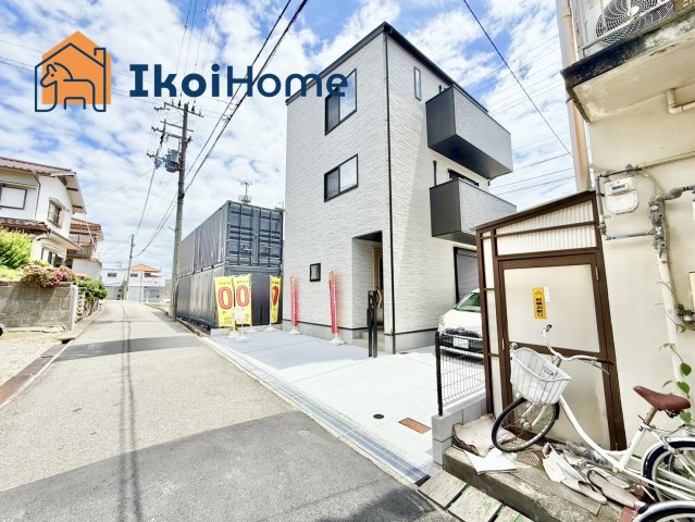 神戸市西区枝吉1丁目　新築戸建の前面道路含む現地写真|【ホームページに現地動画掲載中】●年中無休：当日予約可●バルコニー2か所付き！