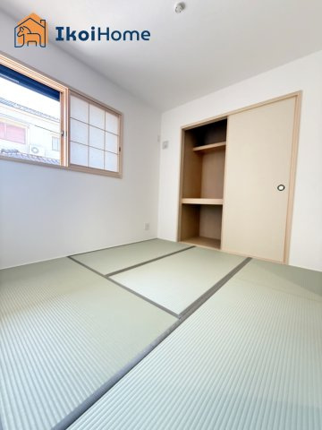 神戸市西区第4長畑町1号地　新築戸建の内装|【ホームページに現地動画掲載中】●年中無休：当日予約可●和室があると一休みする空間ができ便利です。