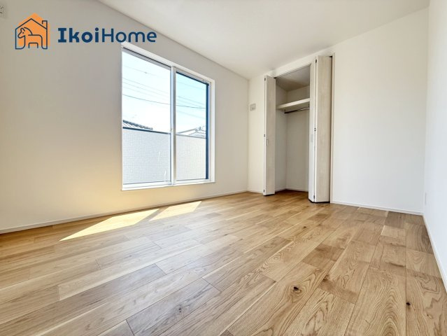 神戸市西区第4長畑町1号地　新築戸建の寝室|【ホームページに現地動画掲載中】●年中無休：当日予約可●全居室ペアガラス標準装備。