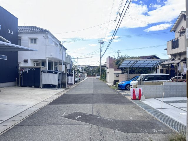 神戸市西区福吉台2期　新築の前面道路含む現地写真|【ホームページに現地動画掲載中】●年中無休：当日予約可●神戸市、明石市初。契約前に新築の住宅診断実施
