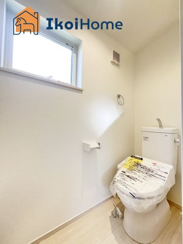 神戸市西区第26狩場台1丁目　1号地　新築戸建てのトイレ|【ホームページに現地動画掲載中】●年中無休：当日予約可●トイレが2か所あるので夜中も安心です。