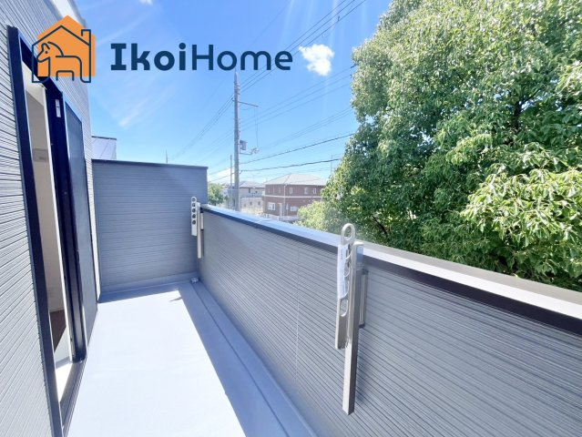 神戸市西区第26狩場台1丁目　1号地　新築戸建てのバルコニー|【ホームページに現地動画掲載中】●年中無休：当日予約可●陽当り良好バルコニー♪屋根は８万円～設置可能