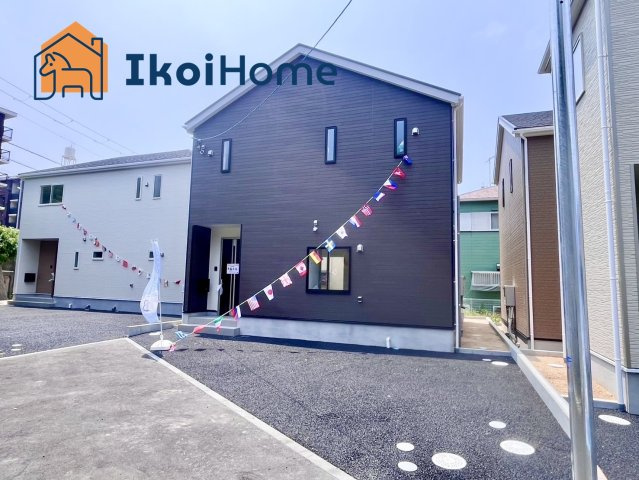 神戸市西区玉津町高津橋第5　2号棟　新築戸建の外観|【ホームページに現地動画掲載中】●年中無休：当日予約可●良心価格！南側小さな庭あり！ワイドバルコニー