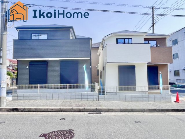 神戸市西区北別府5丁目　第10　2号棟　新築の外観|【ホームページに現地動画掲載中】●年中無休：当日予約可●伊川谷ＩＣすぐ♪角地！3分圏内にスーパー有♪