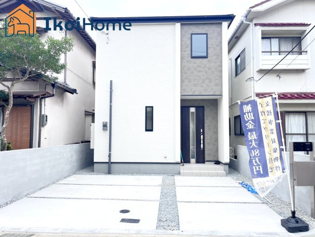 神戸市西区玉津町高津橋2期　新築戸建の外観|【ホームページに現地動画掲載中】●年中無休：当日予約可●お車並列2台可！小学校徒歩9分！子育て環境◎