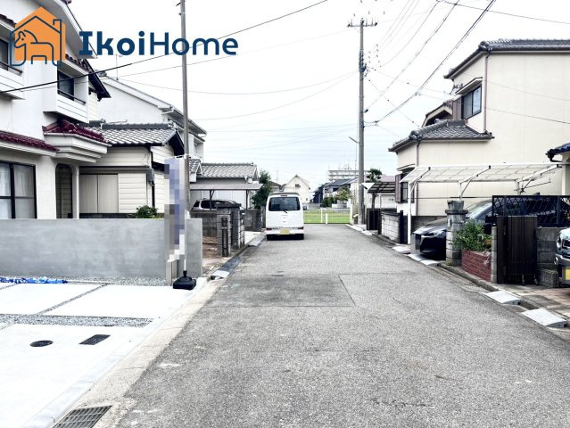 神戸市西区玉津町高津橋2期　新築戸建の前面道路含む現地写真|【ホームページに現地動画掲載中】●年中無休：当日予約可●毎月５組！人気オプション３点パックが１万円！