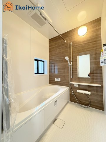 神戸市西区春日台9丁目13番　B号棟　新築戸建の浴室|【ホームページに現地動画掲載中】●年中無休：当日予約可●「断熱ユニットバス・断熱浴槽」を使用。