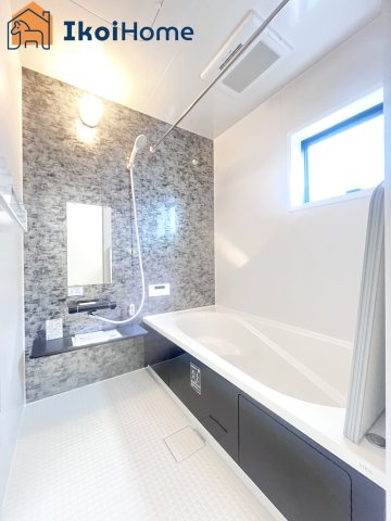 神戸市西区学園東町2期　1号棟　新築戸建の浴室|【ホームページに現地動画掲載中】●年中無休：当日予約可●1坪タイプの広々したユニットバスになります。