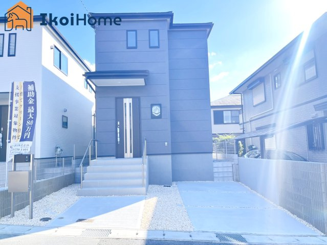 神戸市西区学園東町2期　1号棟　新築戸建の外観|【ホームページに現地動画掲載中】●年中無休：当日予約可●完成！新築限定2棟！小中学校徒歩10分圏内！