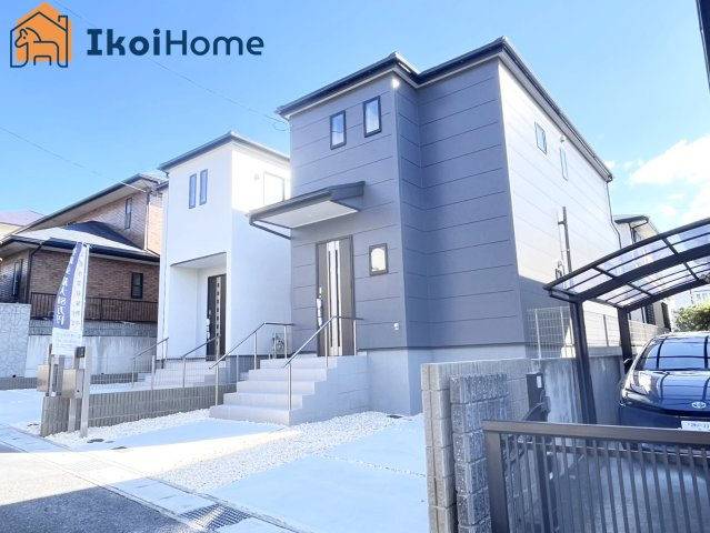 神戸市西区学園東町2期　1号棟　新築戸建の駐車場|【ホームページに現地動画掲載中】●年中無休：当日予約可●前面道路6ｍで駐車も楽々です♪