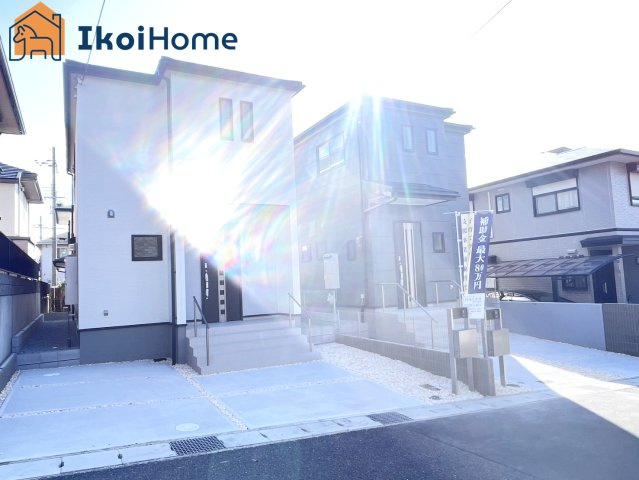 神戸市西区学園東町2期　1号棟　新築戸建の前面道路含む現地写真|【ホームページに現地動画掲載中】●年中無休：当日予約可●周辺交通量少なく大変静かな環境です。