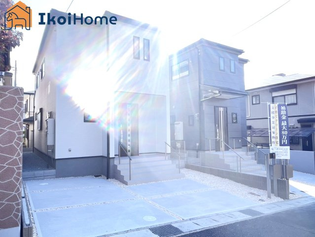 神戸市西区学園東町2期　2号棟　新築戸建の駐車場|【ホームページに現地動画掲載中】●年中無休：当日予約可●前面道路6ｍで駐車も楽々です♪