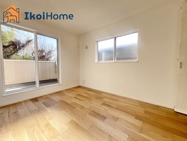 神戸市西区押部谷町西盛　新築　2号地の寝室|【ホームページに現地動画掲載中】●年中無休：当日予約可●フローリング強化の10年保証コーティングあり