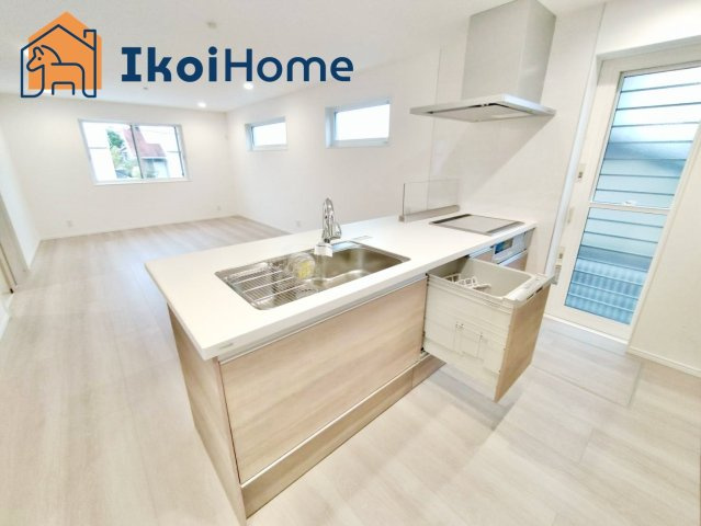 明神戸市西区富士見ヶ丘　1号地　新築のキッチン|●年中無休：当日予約可●食洗器付きのキッチンになります。食器洗いの作業が楽になり非常に便利です。