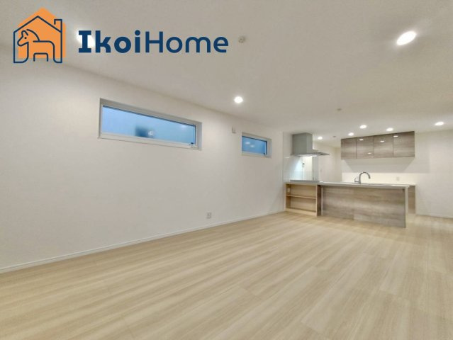 明神戸市西区富士見ヶ丘　2号地　新築の居間・リビング|【ホームページに現地動画掲載中】●年中無休：当日予約可●リビングは長方形で家具を配置しやすい間取り