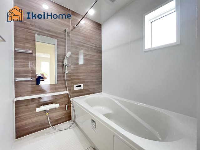 神戸市西区桜が丘西町23-2期　新築戸建の浴室|【ホームページに現地動画掲載中】●年中無休：当日予約可●1坪タイプの浴室です。浴室暖房乾燥機完備。