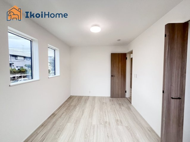 神戸市西区桜が丘西町23-2期　新築戸建の寝室|【ホームページに現地動画掲載中】●年中無休：当日予約可●洋室6帖になります。全室6帖以上でゆったり！