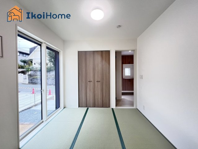 神戸市西区桜が丘西町23-2期　新築戸建の内装|【ホームページに現地動画掲載中】●年中無休：当日予約可●和室4.5帖になります。南東向きで陽当り良好