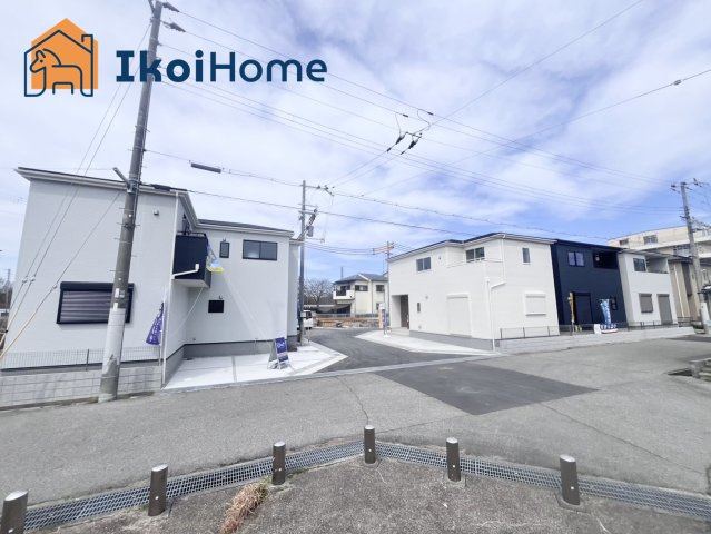 神戸市西区玉津町新方　新築戸建　2号棟の周辺|前面道路は交通量が少なめで静かです。安心の住環境となっております。
