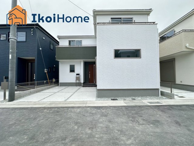 神戸市西区玉津町新方　新築戸建　8号棟の外観|【ホームページに現地動画掲載中】●年中無休：当日予約可●西新町駅徒歩18分♪175号線まで車で3分♪