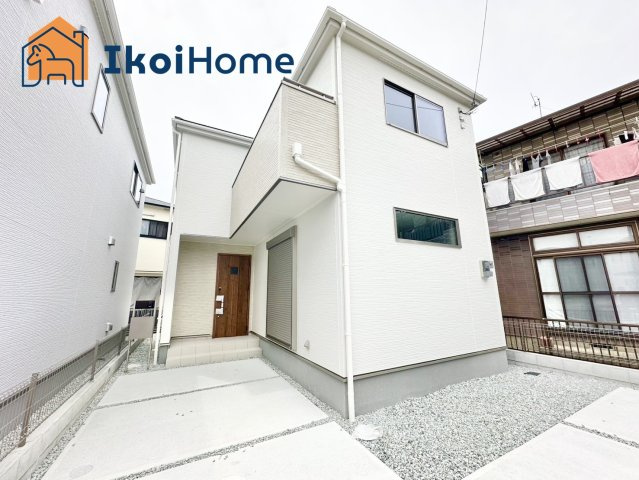 神戸市西区玉津町新方　新築戸建　9号棟の外観|【ホームページに現地動画掲載中】●年中無休：当日予約可●西新町駅徒歩18分♪◎通勤通学便利な立地♪
