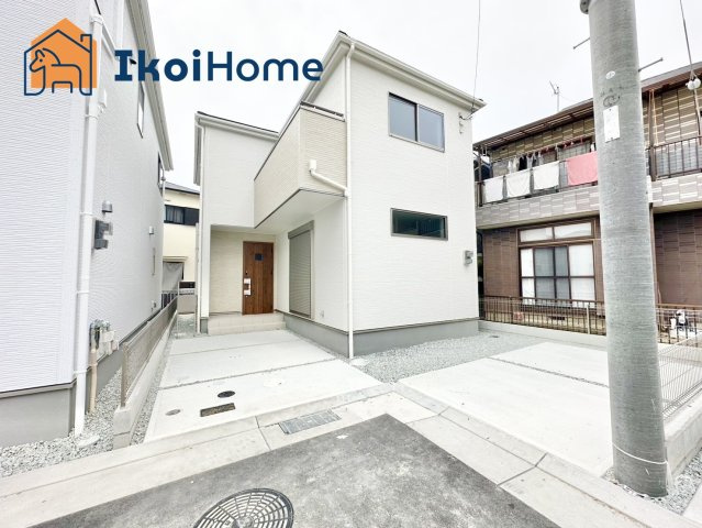 神戸市西区玉津町新方　新築戸建　9号棟の前面道路含む現地写真|【ホームページに現地動画掲載中】●年中無休：当日予約可●神戸市、明石市初。契約前に新築の住宅診断実施