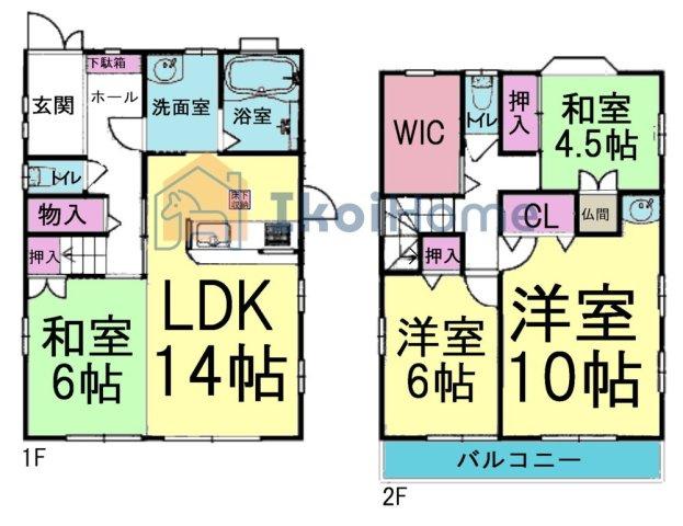 神戸市西区二ッ屋1丁目　中古戸建の間取り|高級感のあるテラスはカフェタイムやお友達とのひとときに最適です！
