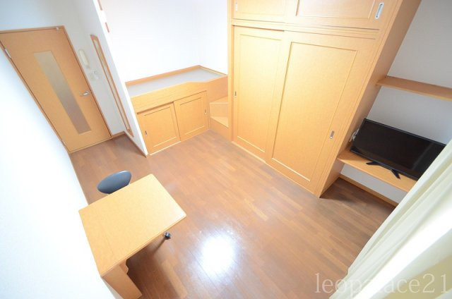 レオパレスブランネージュの寝室|設備・仕様は号室により異なる為、現況を優先致します。