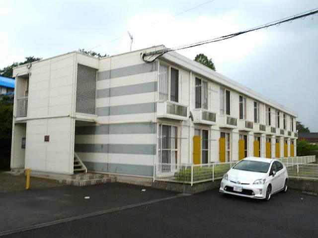 レオパレスブランネージュの外観|おしゃれな外観です