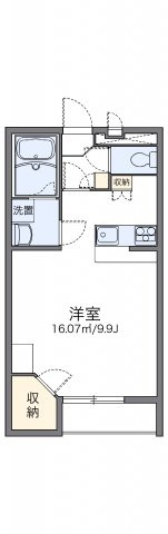 レオパレス秣野原の間取り