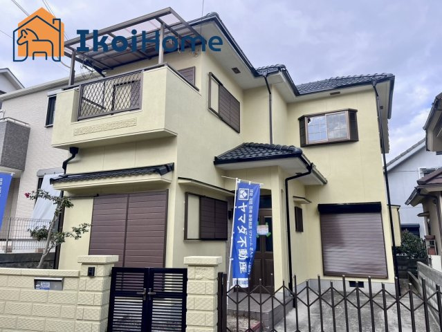 神戸市西区王塚台　中古戸建　リフォ完の外観|【ホームページに現地動画掲載中】●年中無休：当日予約可●前面6ｍ道路で駐車楽ちん。全面リフォーム済