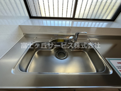 【キッチン】 | 袋井市新池 中古戸建て | 大きなシンク