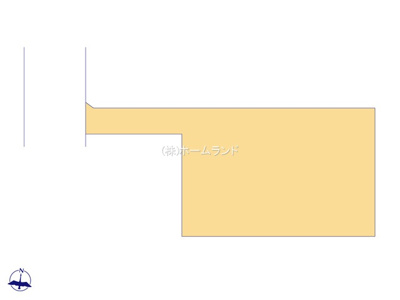 【区画図】 | 東大和市中央4丁目/新築戸建て　全1棟
