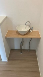 【洗面所】 | 藤沢市亀井野 2号棟 1期 | 洗面台