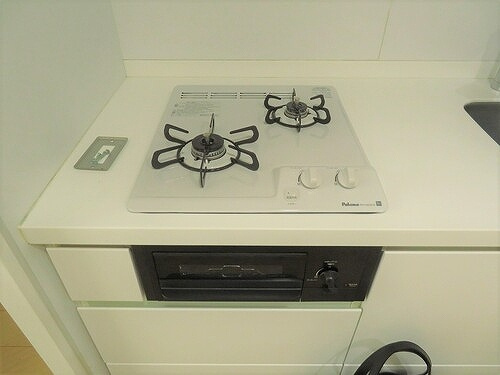 クオリア銀座やま祢ビルのキッチン|きれいなキッチンです