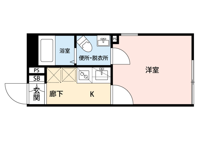 【間取り】 | LysBlanc 東日暮里