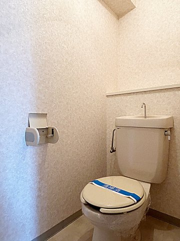 第２ブルーサンテ横地のトイレ|トイレもきれいです