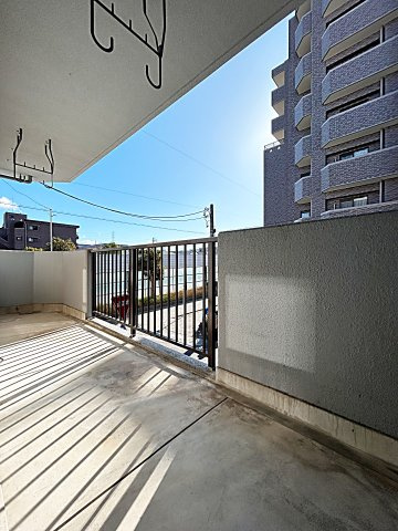 第２ブルーサンテ横地のバルコニー|バルコニー付きです