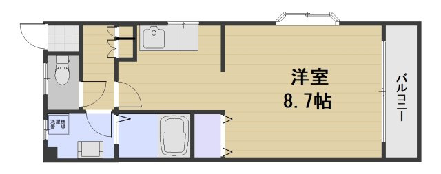 スバル神田の間取り